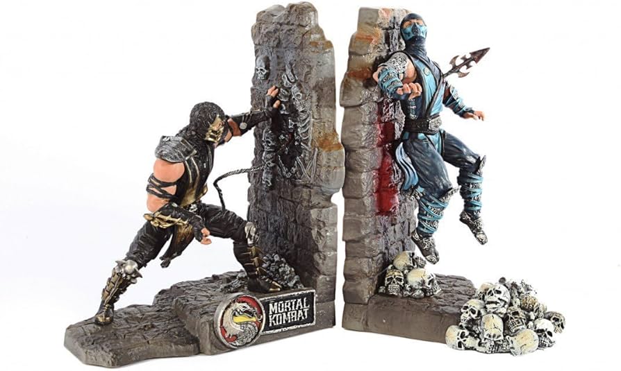 倖田來未 109 コラボ MULTI HOLDER WIDE TYPEEXE Amazon.com: Mortal Kombat 9 Bookends with Scorpion & Subzero